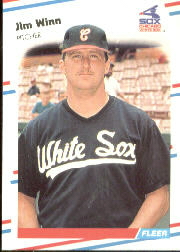 1988 Fleer Baseball Cards      413     Jim Winn
